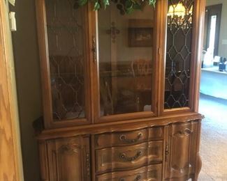 and china cabinet