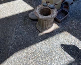 Cement planter $38