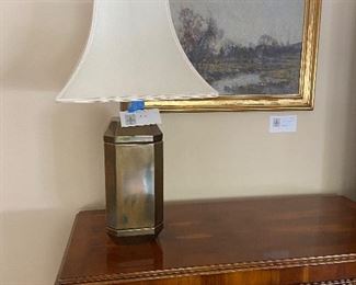 brass lamp sold in following photo