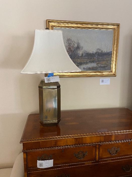 brass lamp sold in following photo