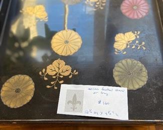 Asian footed tray $120