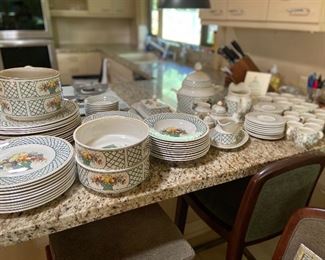 Villeroy & Boch  Basket china large set $580 will consider separating