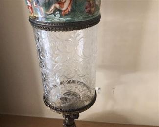 Italian mid-19th century chalice $4000 with lid perfect condition