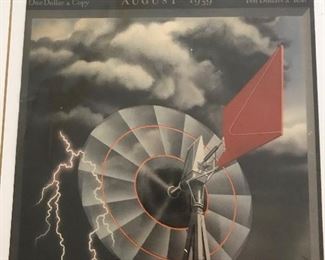 Fortune Magazine original cover  available during on-site sale Saturday 