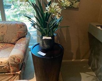 Table  for sale, faux plant has sold