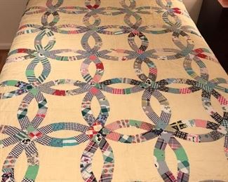Full size handmade quilt