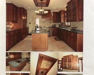 AMAZING ONE-OF-A-KIND "BRAND NEW" ENTIRE KITCHEN! KITCHEN CABINETRY, INTEGRATED APPLIANCES AND COUNTER TOPS!!! STUNNING!!! (ORIGINAL RETAIL OVER $110,000) NOW AT 50% OFF OUR ALREADY LOW PRICE!