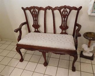 antique settee