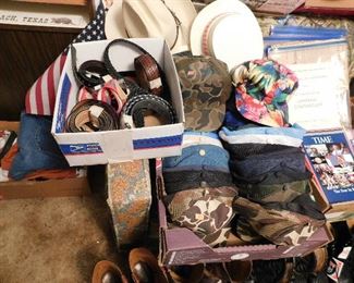 Men's belts & caps