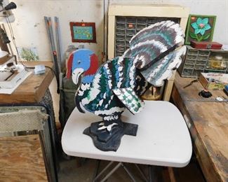 folk art turkey