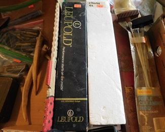 Leupold and Weaver scopes