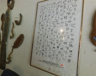 vintage Levi's brands poster