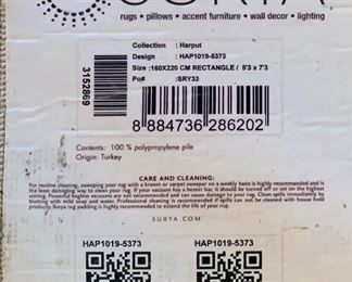 Area Rug Surya "Harput" 5'3" x 7'3"