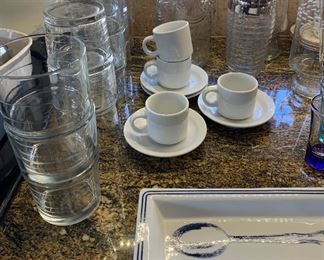 Glassware, Espresso Set, Shaker...