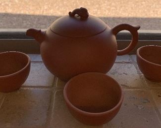 Clay Tea Set