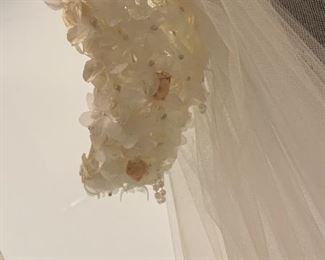 Vintage Wedding Dress and Veil