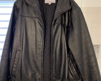 Wilsons Leather Coat Sz M