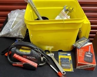 Sockets, Wrenches, Battery Jumper, Hardware And More