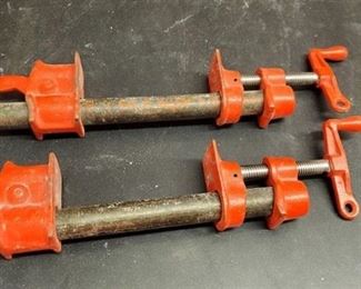 (2) Metal Clamps