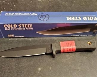 5in Fixed Blade SRK Cold Steel Knife