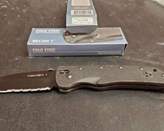 (2) Cold Steel Recon 1 # 27LSH Knives