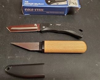 (2) Cold Steel Knives