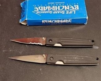 (2) Benchmade Folding Knives
