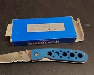 Benchmade 625S Blue Knife