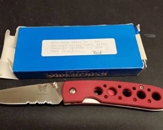 Benchmade 625S Red Knife