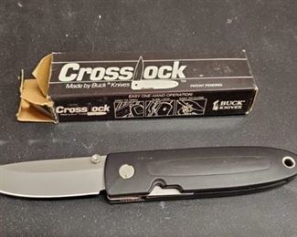 Buck Cross Lock Knife