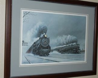 Signed and numbered lithograph by Fogg