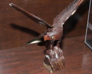 Ironwood Carved Eagle