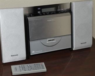 Panasonic Desktop CD Stereo System