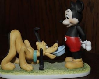Mickey and Pluto Disney collectible