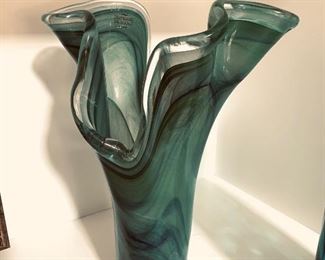 Murano glass vase