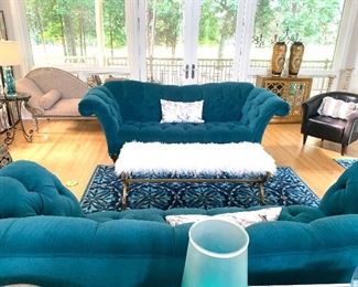 Matching Chesterfield sofas (by Thomasville) ...one sofa has been SOLD and one is still available