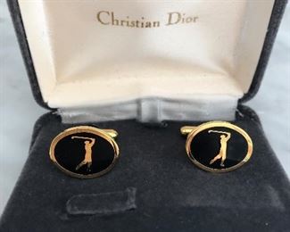 Christian Dior men’s cuff links