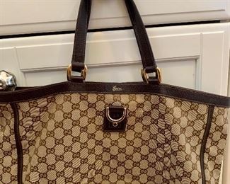 Gucci tote.