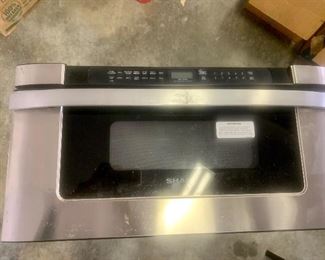 Microwave drawer 30” by 15” by Sharp