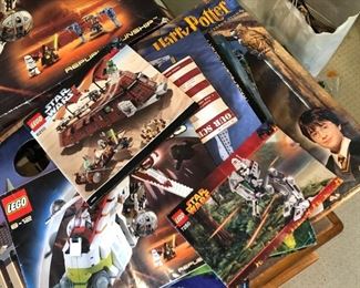Lego instruction booklets 