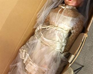 Betty The Beautiful Bride vintage doll with box