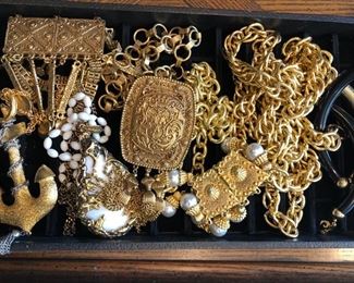 Vintage costume jewelry 