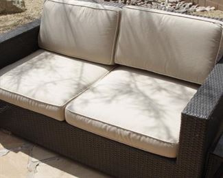 Frontgate patio loveseat