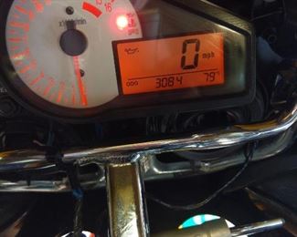 Speedometer/odometer that verifies original miles on 2001 Suzuki GSX0750R