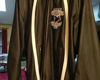 Leather jacket worn by crew of Biker Boyz, size is XXL.