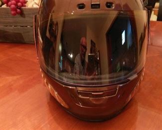 Official helmet worn by "Motherland" actor in the movie Biker Boyz.  Size is L 7 1/2 to 7 5/8