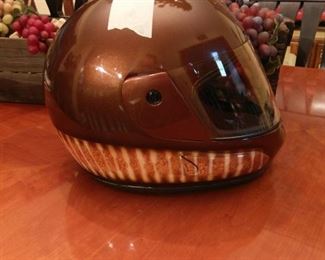 Right side of helmet