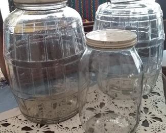Pickle glass barrels