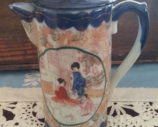 antique Japan porcelain coffee/tea pot