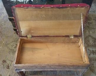 East Lake stick & ball storage ottoman